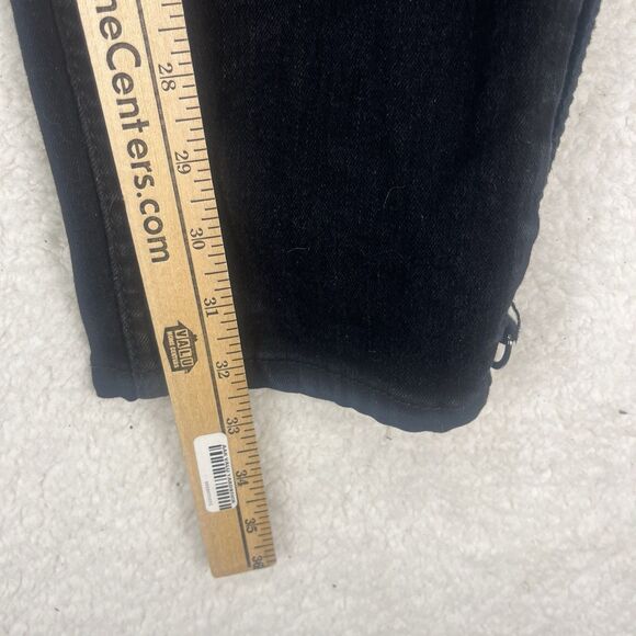 Serenede Men's Black Strappy Skinny Jeans‎ Gothic Punk Grunge - Size 42 - Picture 5 of 12